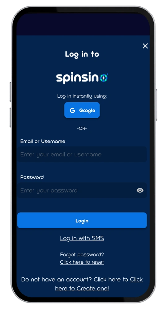 Spinsino casinò registrazione